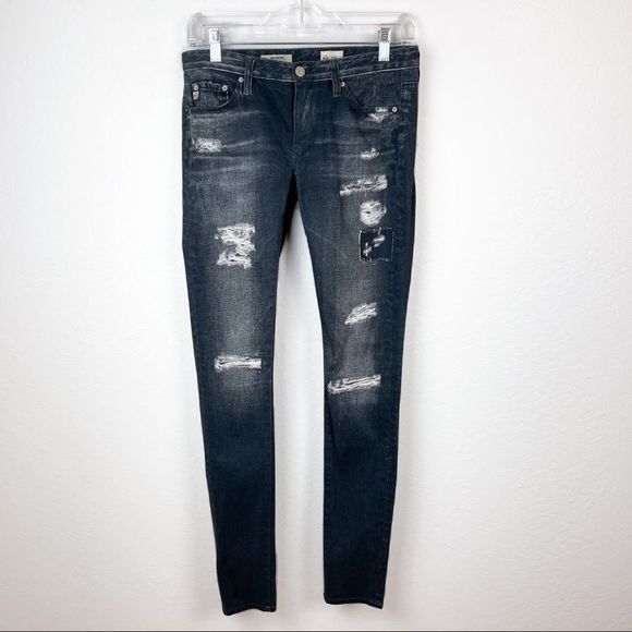 AG Digital Luxe Denim The Legging Super Skinny 26R - Picture 2 of 10